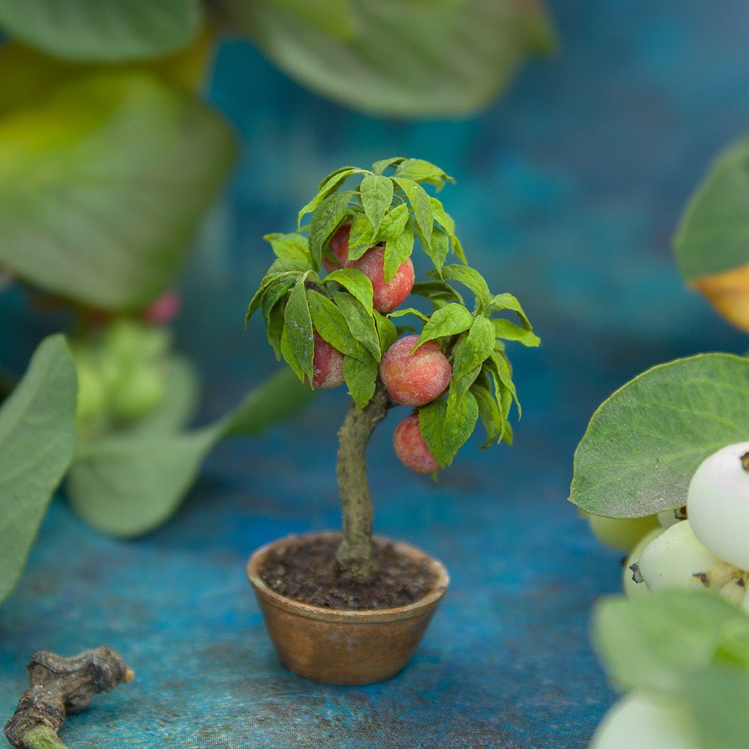 Polymer Clay Food And Plant Sculptures By Rina Vellichor (21)