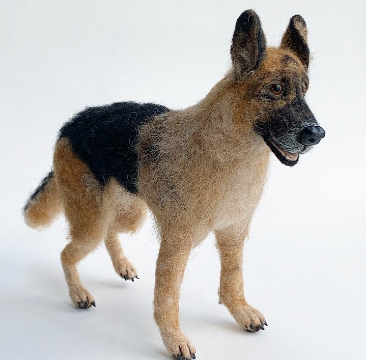 Realistic Animal Needle Felted Sculptures By Tracey Turner (16)