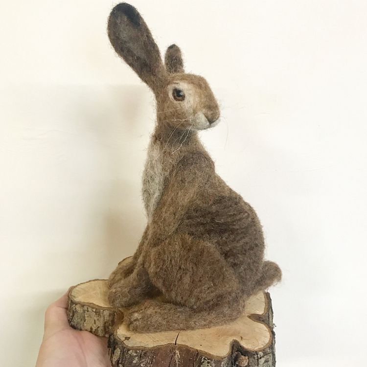 Realistic Animal Needle Felted Sculptures By Tracey Turner (5)