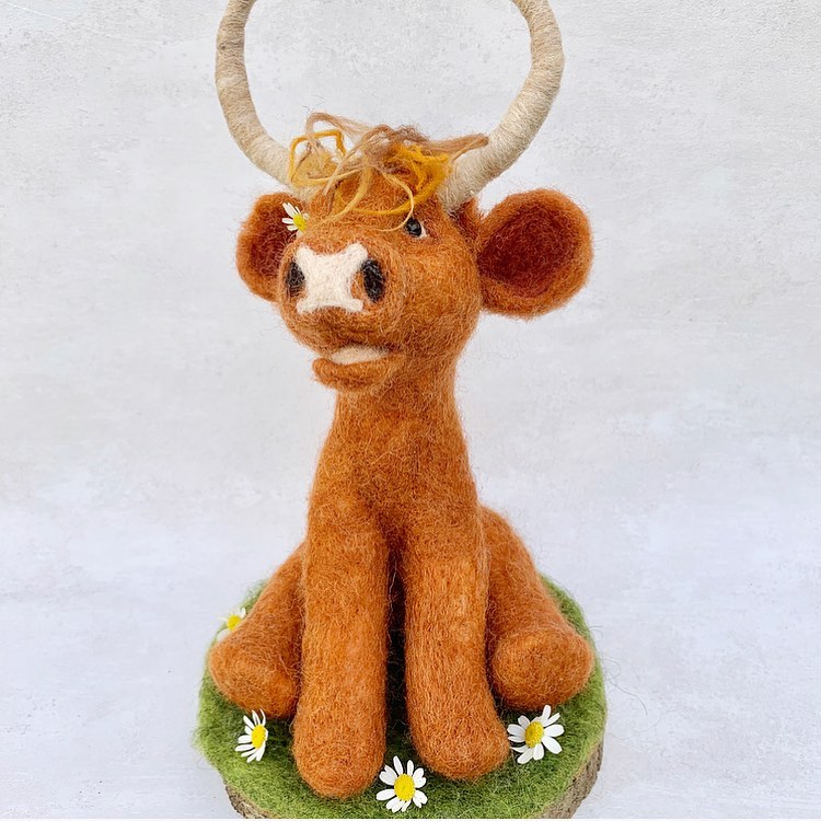 Realistic Animal Needle Felted Sculptures By Tracey Turner (8)