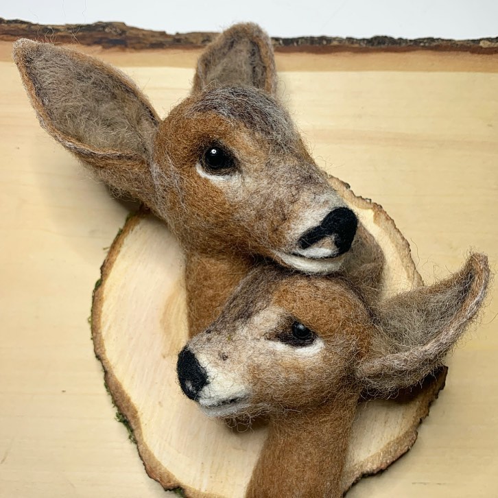 Realistic Animal Needle Felted Sculptures By Tracey Turner (9)