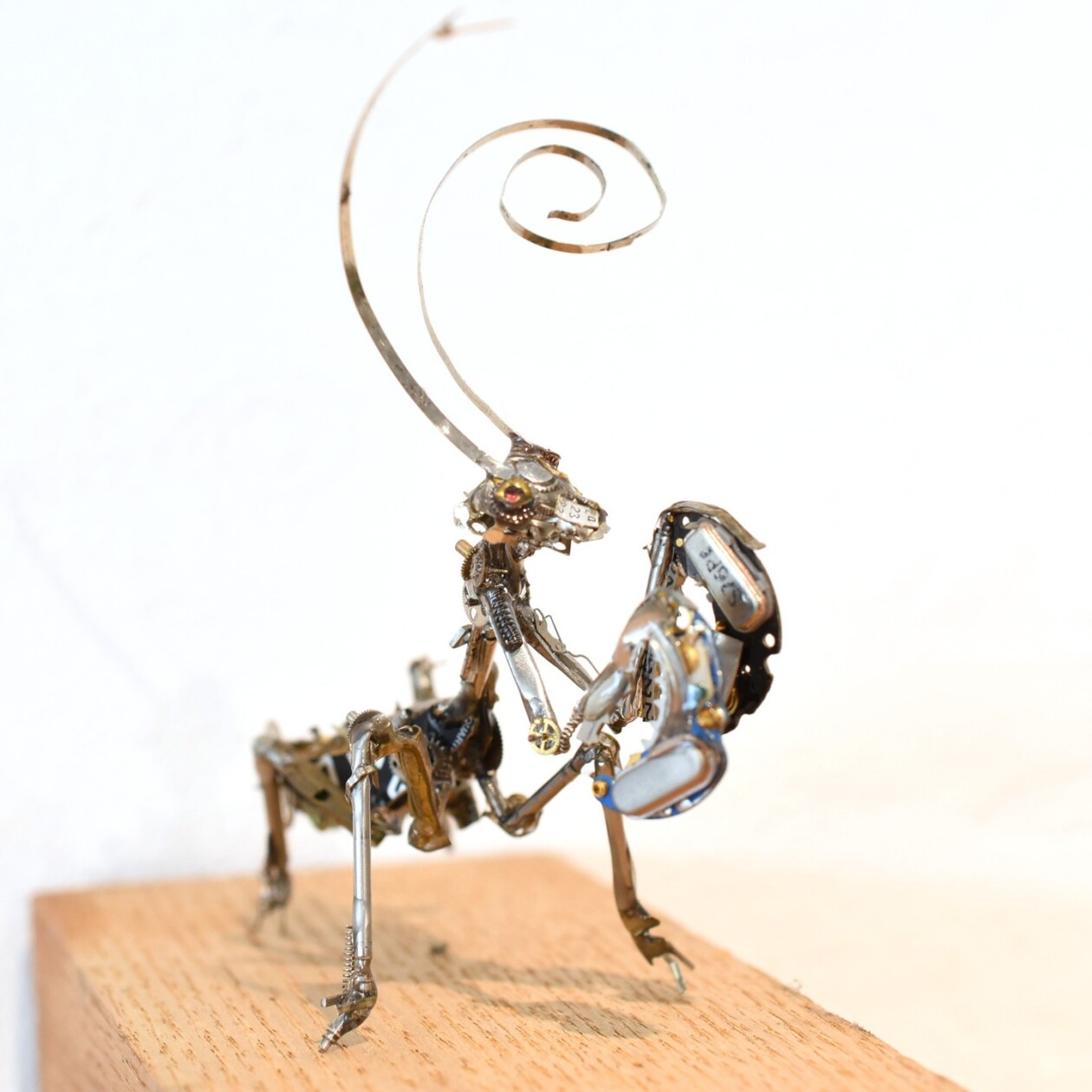 Spare Parts Of Clocks And Glasses Upcycled Into Incredible Animal Sculptures By Megane Tokei Ito (10)