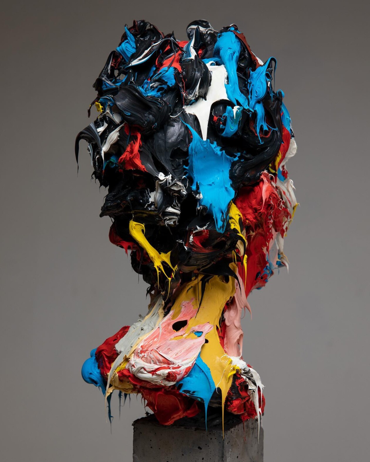 Surreal And Abstract Polymer Bust By Salman Khoshroo (1)