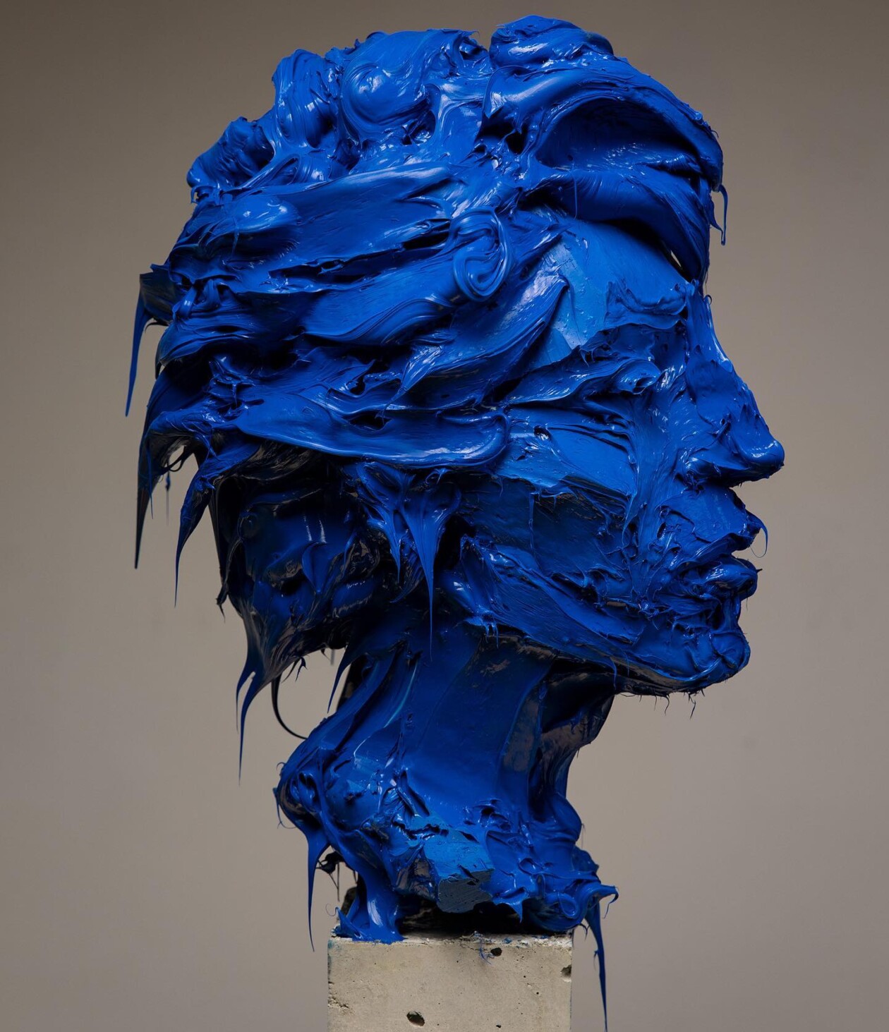 Surreal And Abstract Polymer Bust By Salman Khoshroo (10)