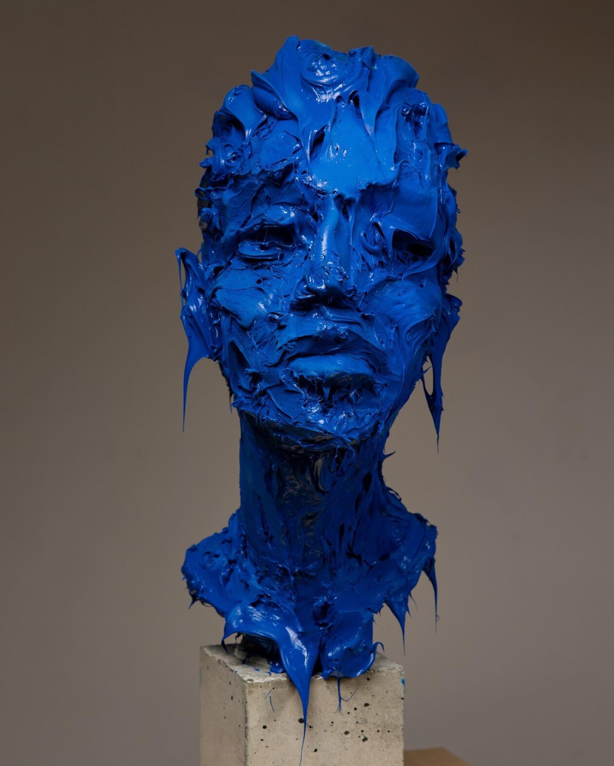 Surreal And Abstract Polymer Bust By Salman Khoshroo (11)