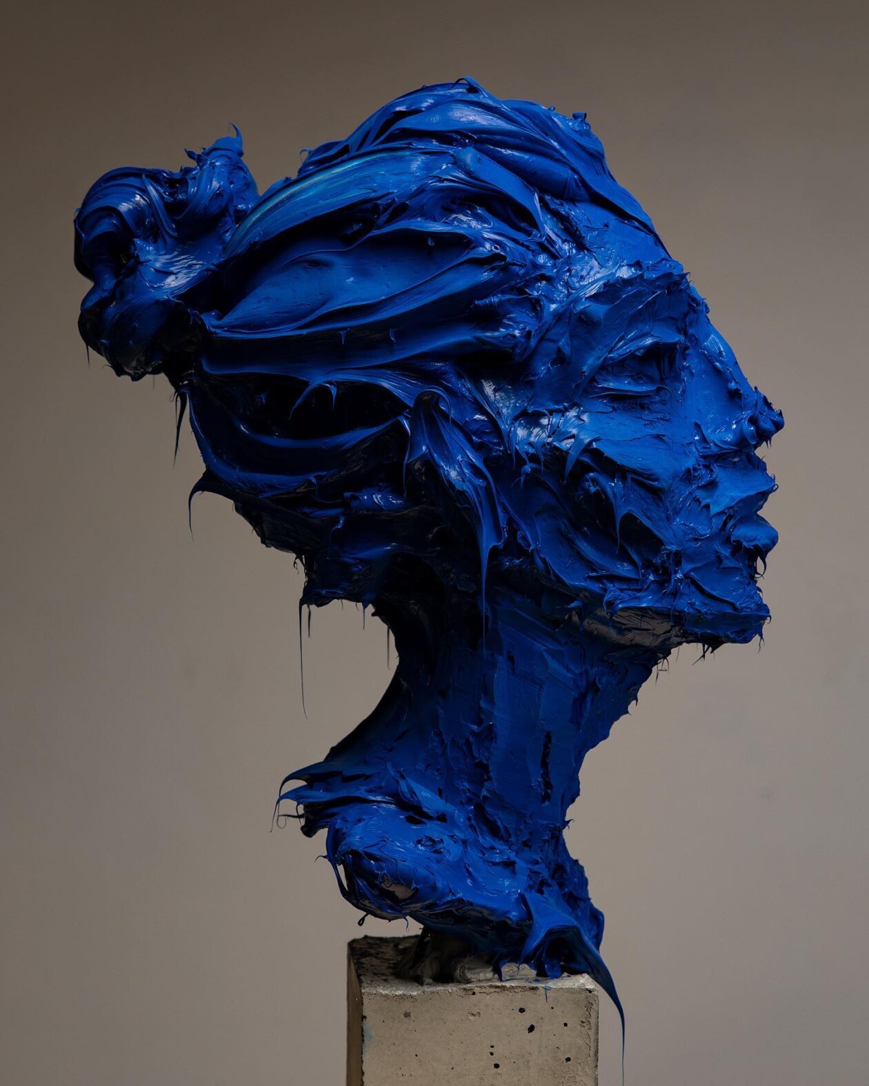 Surreal And Abstract Polymer Bust By Salman Khoshroo (12)