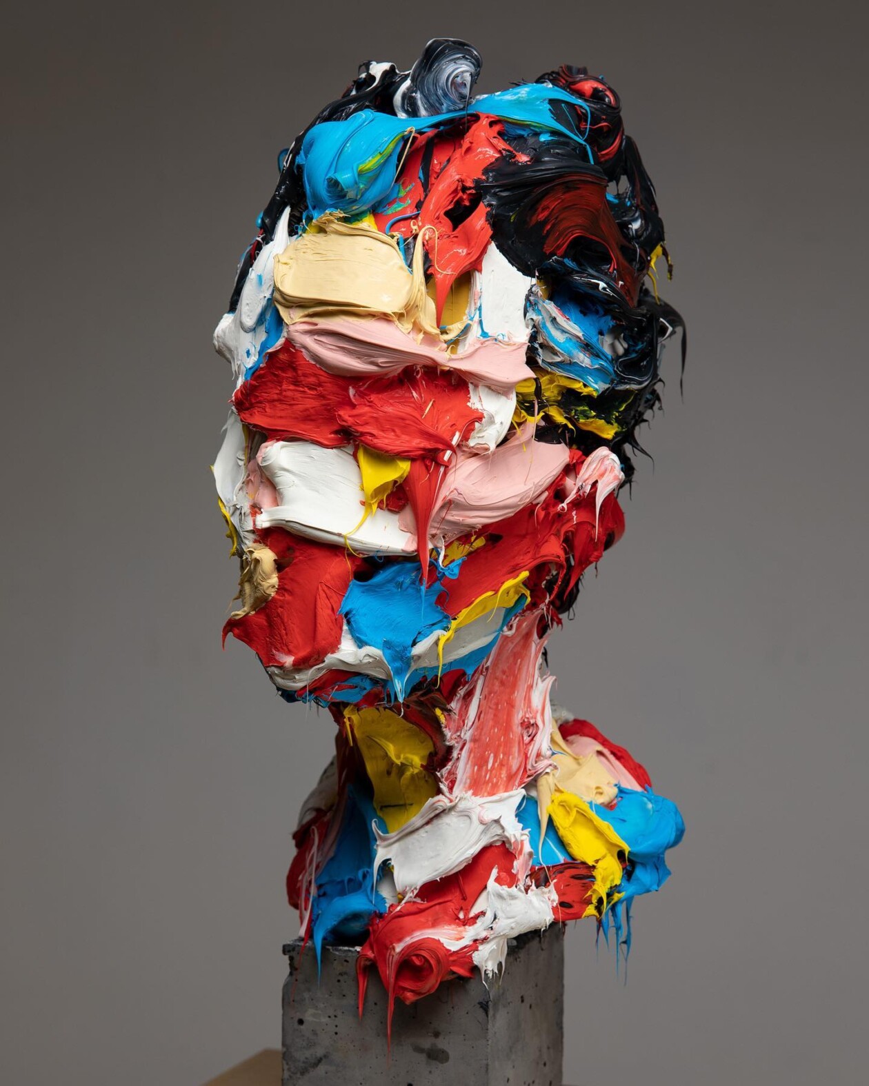 Surreal And Abstract Polymer Bust By Salman Khoshroo (2)