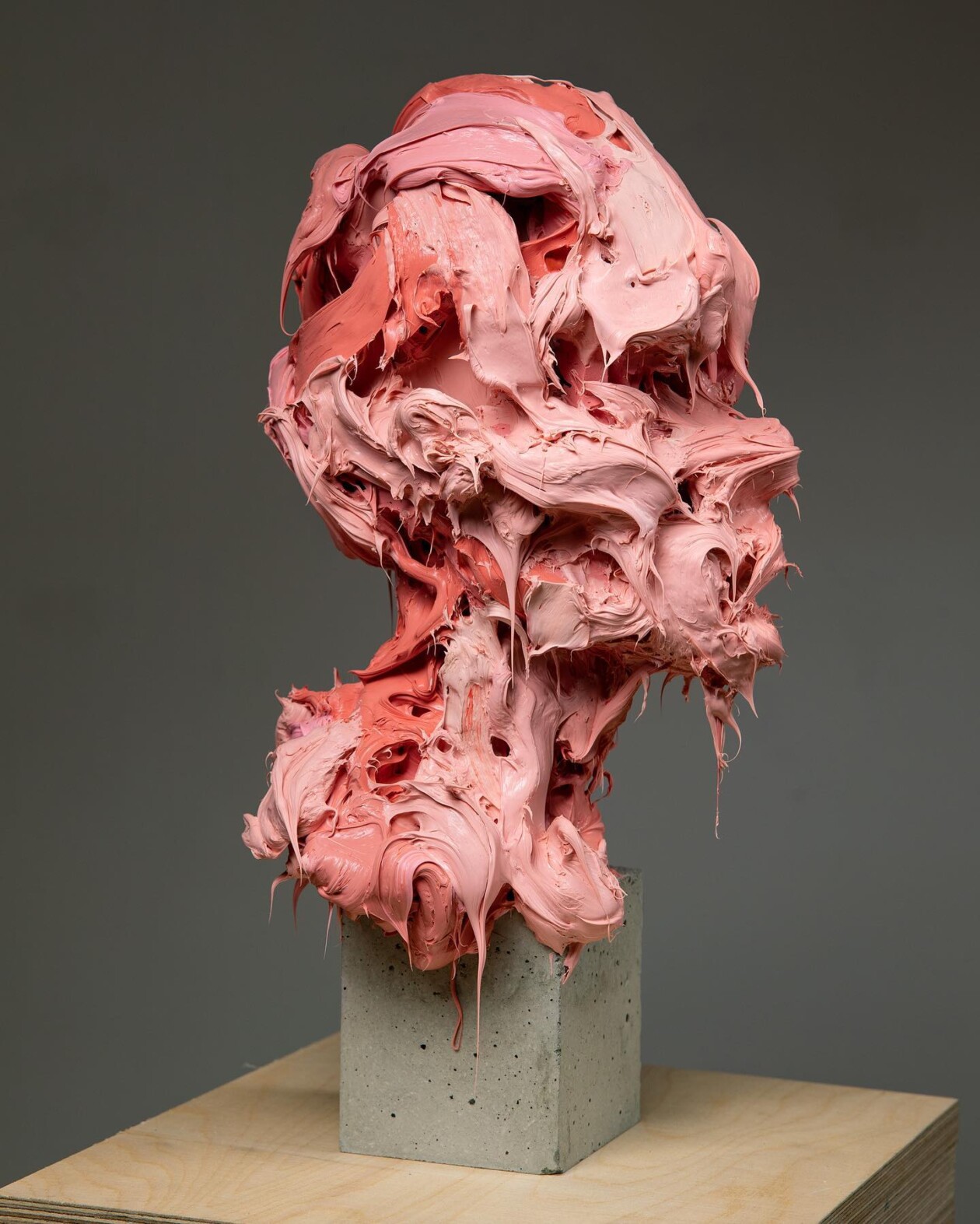 Surreal And Abstract Polymer Bust By Salman Khoshroo (3)