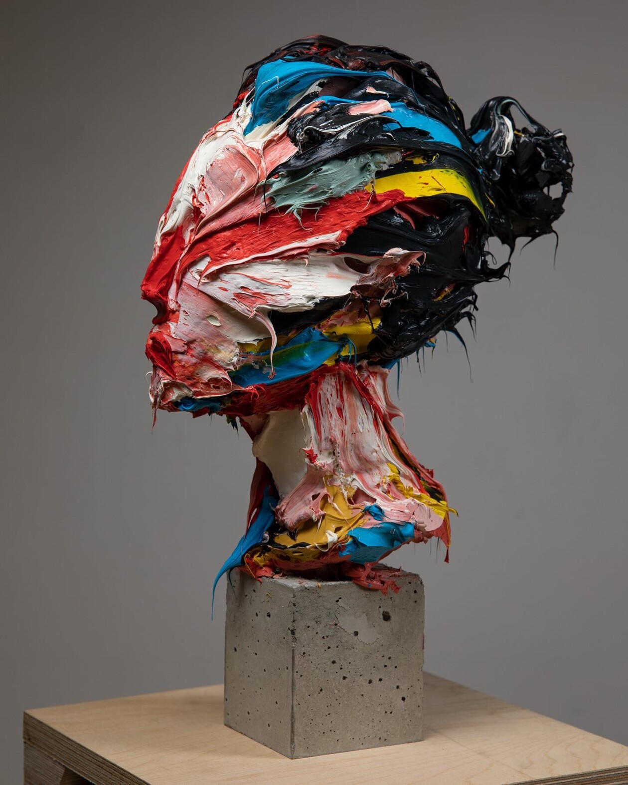 Surreal And Abstract Polymer Bust By Salman Khoshroo (6)