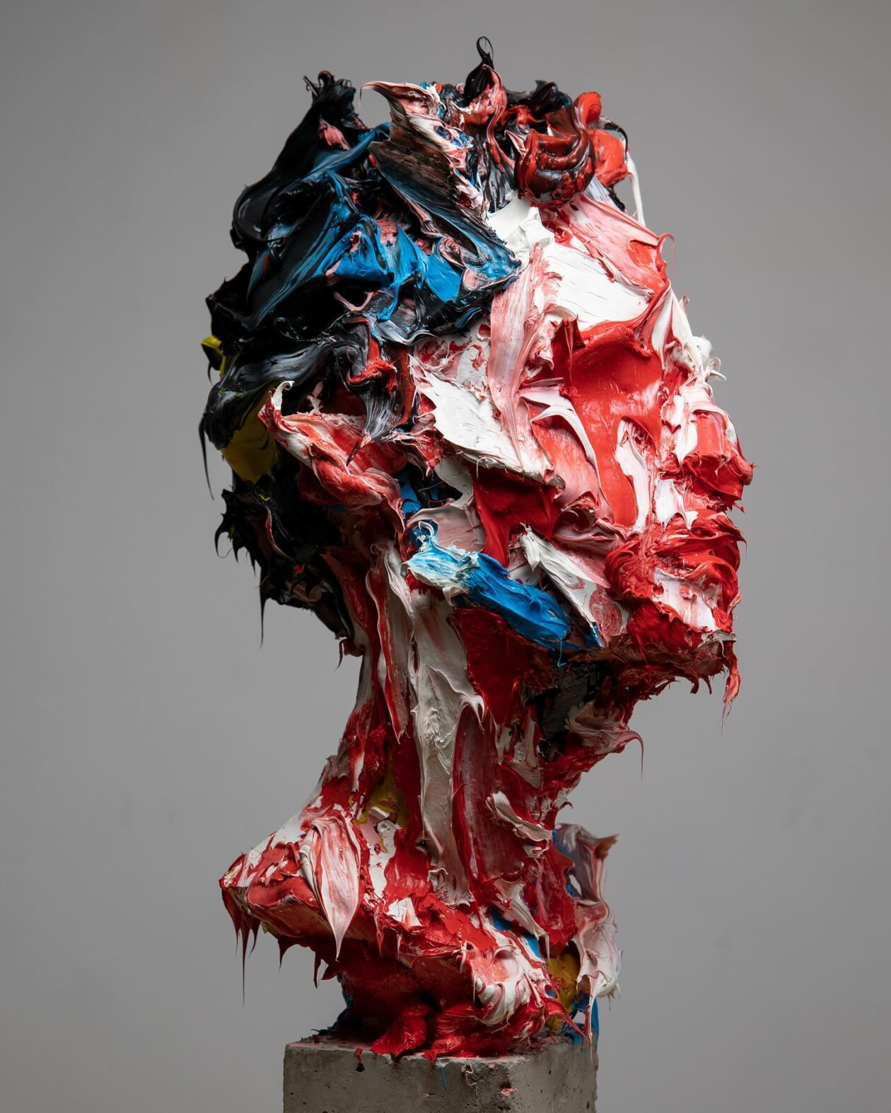 Surreal And Abstract Polymer Bust By Salman Khoshroo (7)