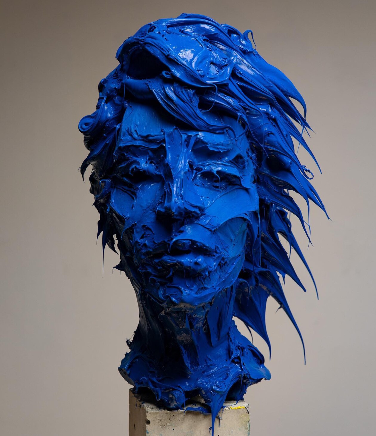 Surreal And Abstract Polymer Bust By Salman Khoshroo (9)