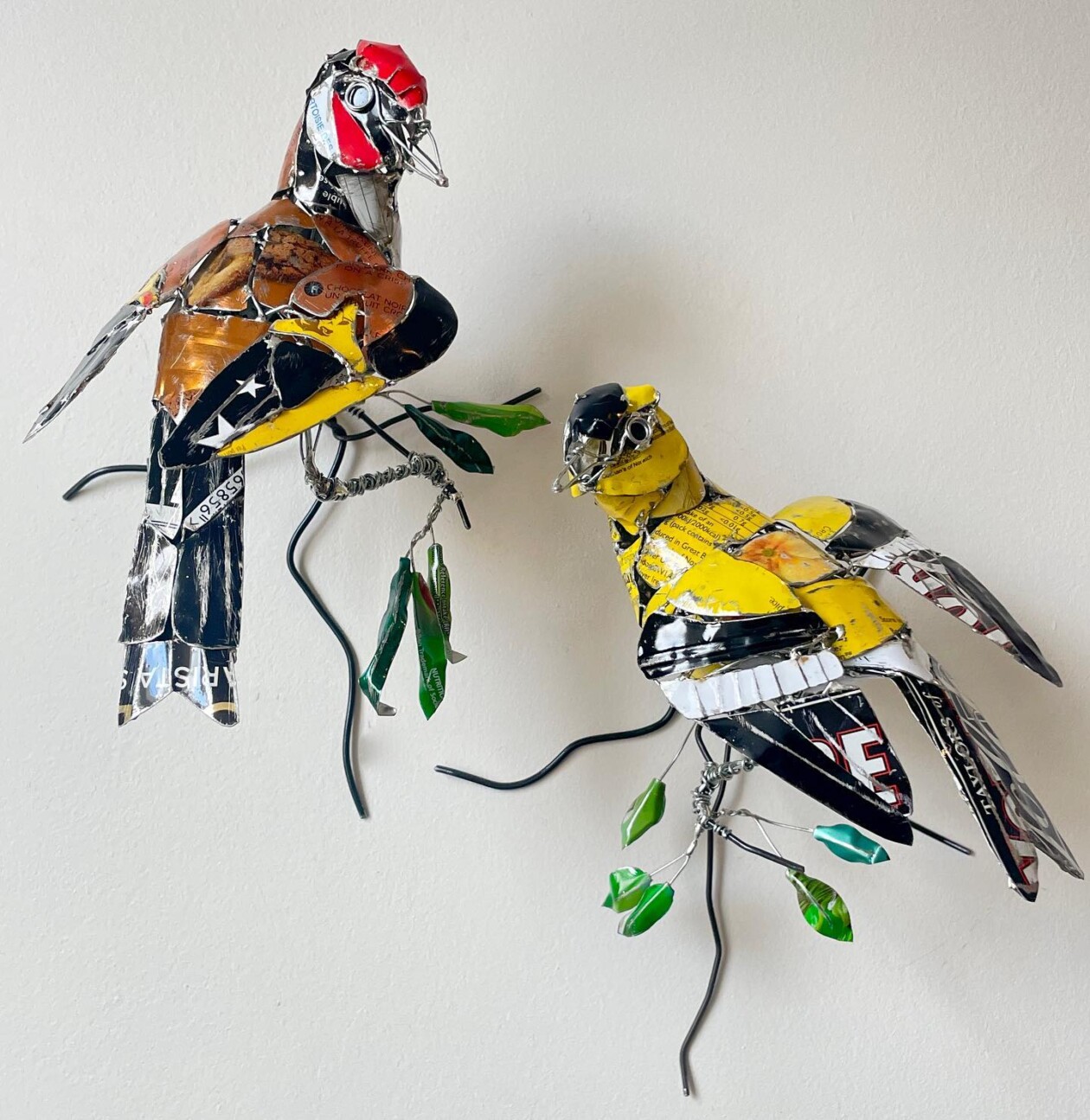 Bird Sculptures Made From Recycled Metal Scraps By Barbara Franc (12)