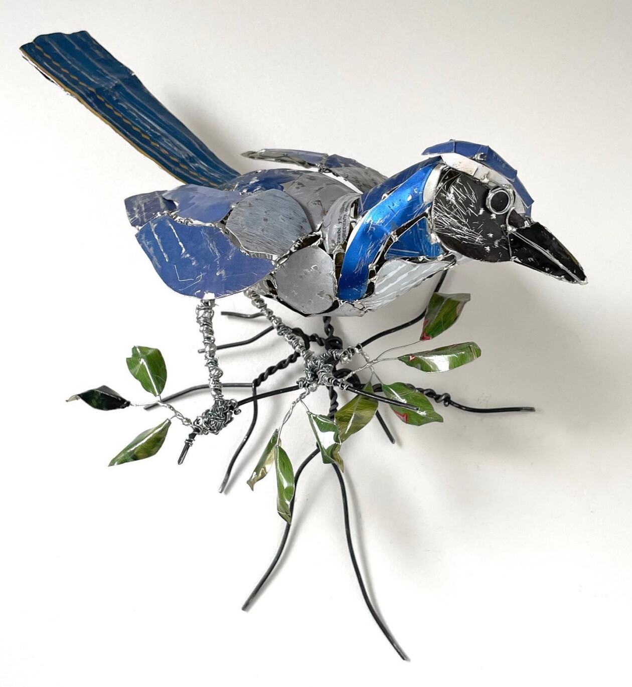 Bird Sculptures Made From Recycled Metal Scraps By Barbara Franc (13)