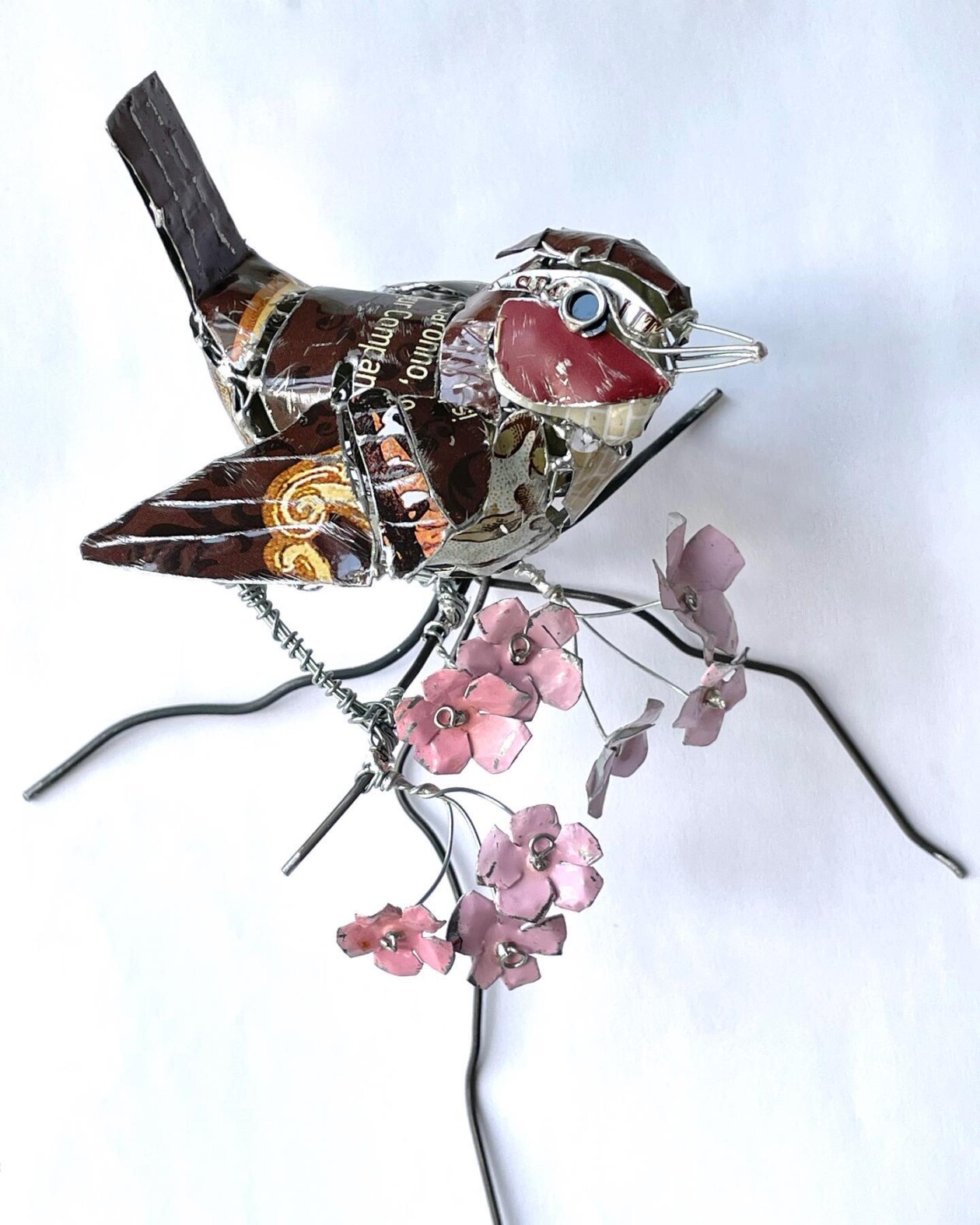 Bird Sculptures Made From Recycled Metal Scraps By Barbara Franc (14)