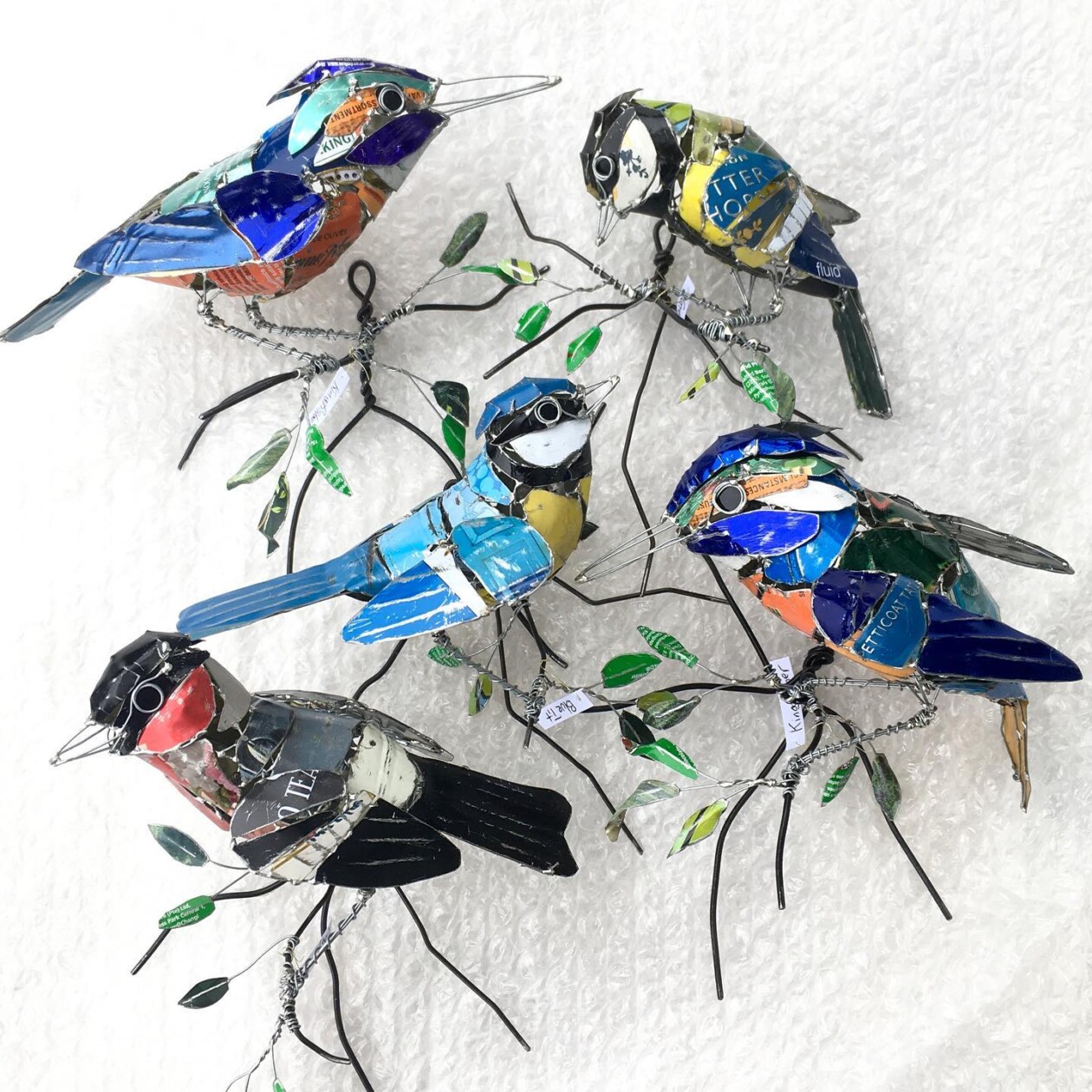 Bird Sculptures Made From Recycled Metal Scraps By Barbara Franc (3)