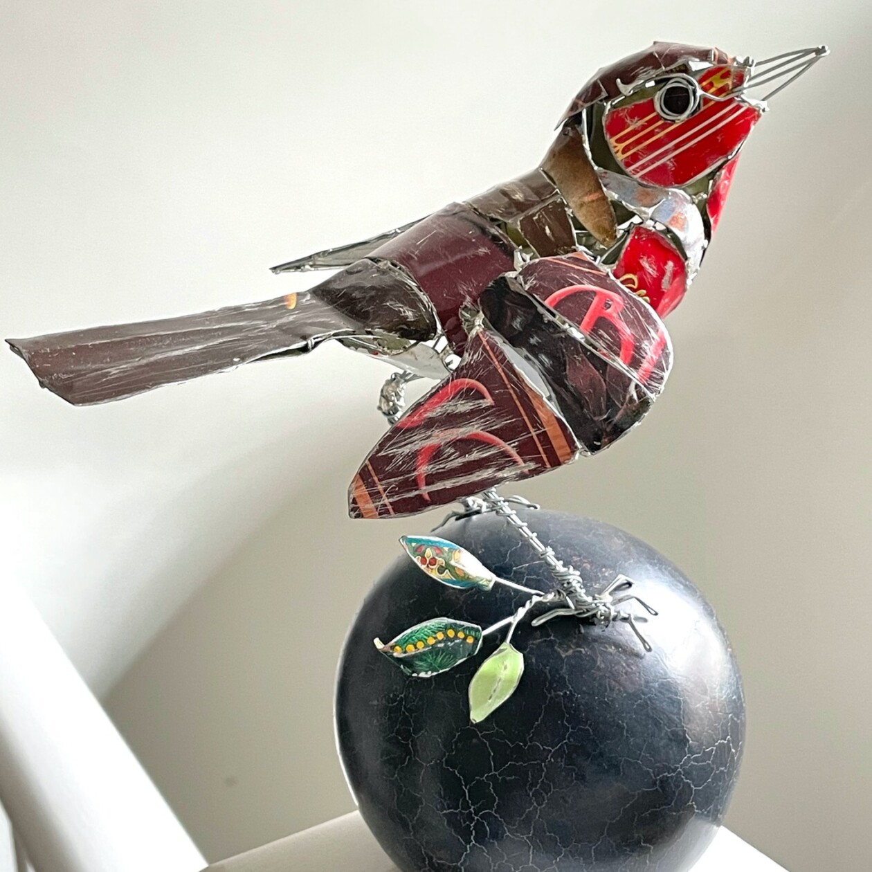 Bird Sculptures Made From Recycled Metal Scraps By Barbara Franc (6)