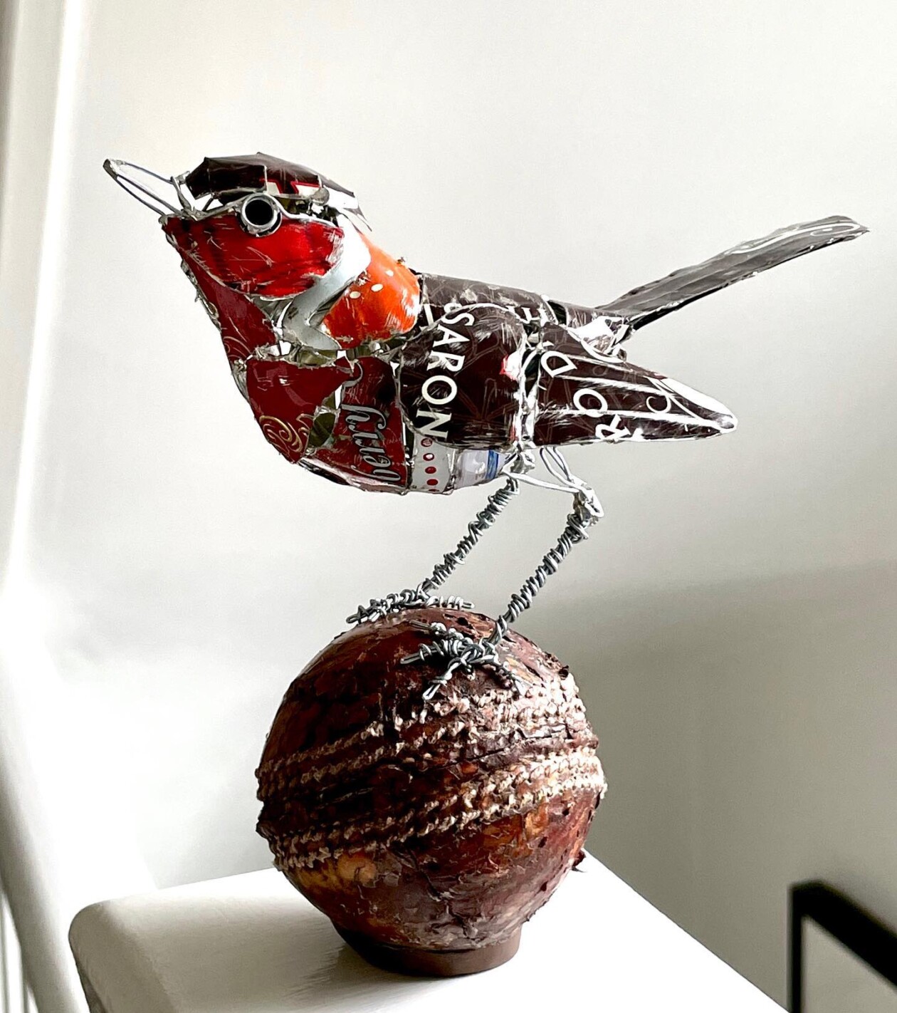 Bird Sculptures Made From Recycled Metal Scraps By Barbara Franc (8)