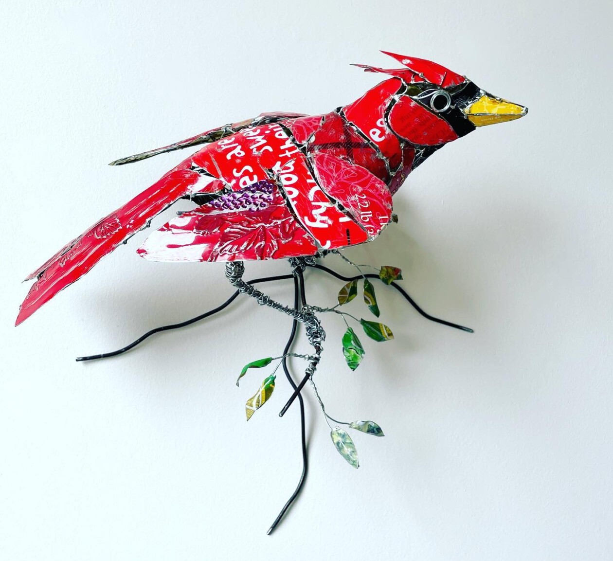 Bird Sculptures Made From Recycled Metal Scraps By Barbara Franc (9)
