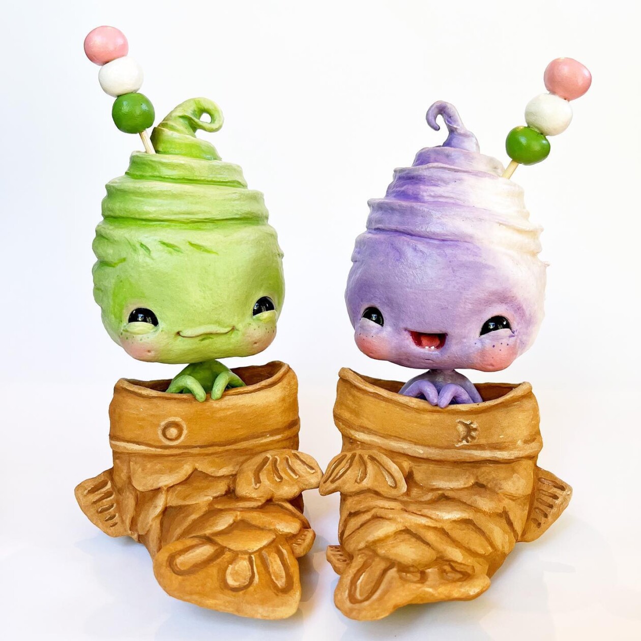 Cute And Creepy Little Monster Toys By Sara Duarte (24)