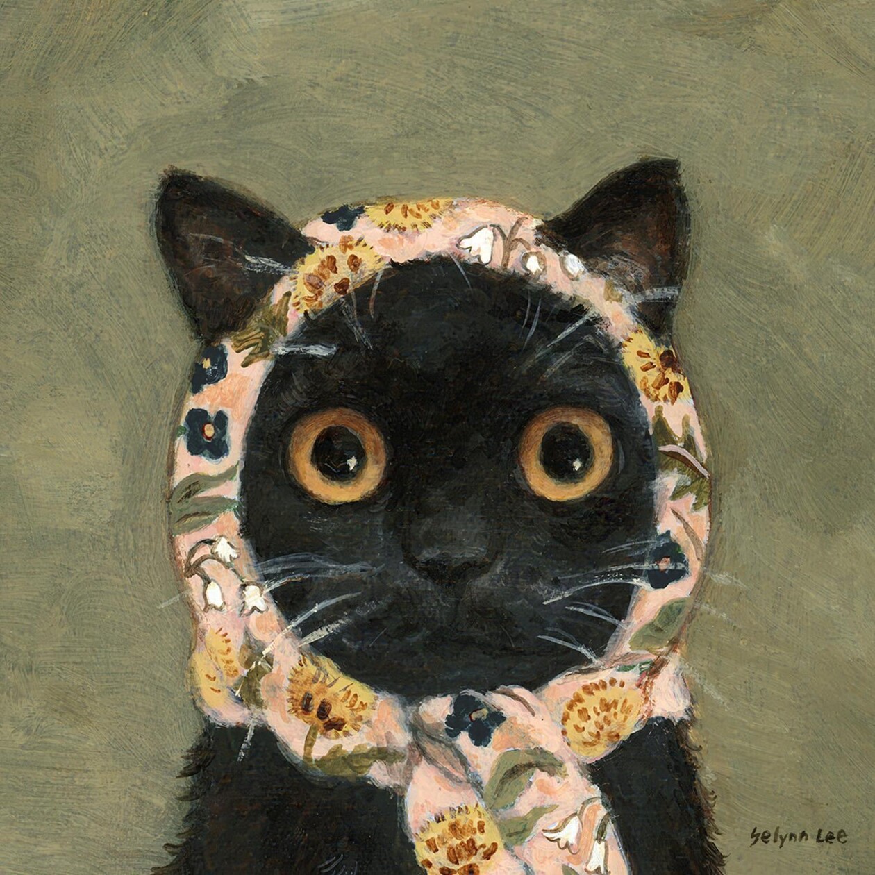 Cute Personified Cat Paintings By Korean Artist Selynn Lee (5)