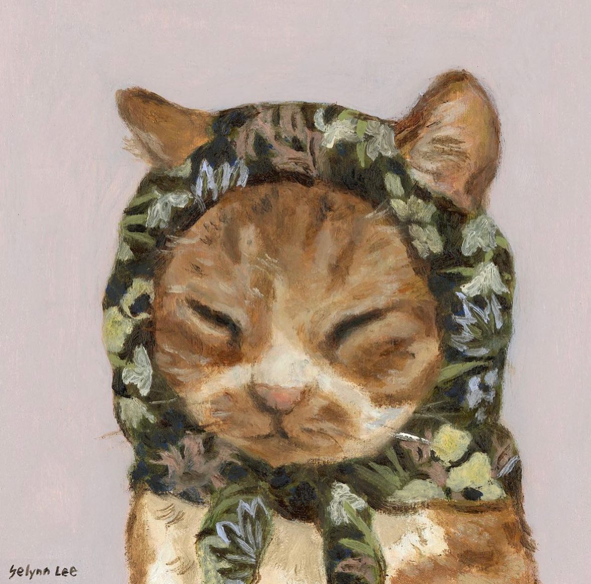 Cute Personified Cat Paintings By Korean Artist Selynn Lee (6)