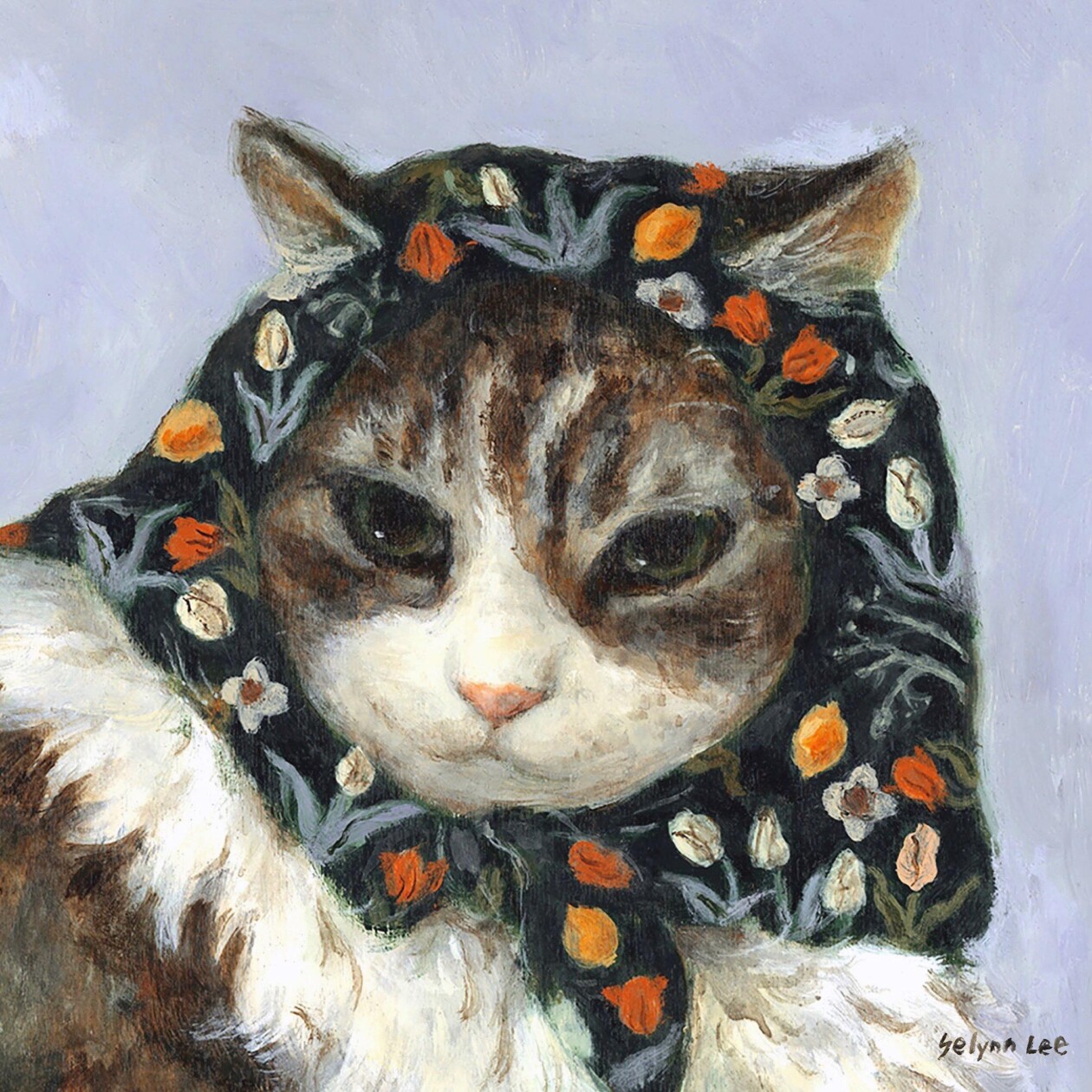 Cute Personified Cat Paintings By Korean Artist Selynn Lee (7)