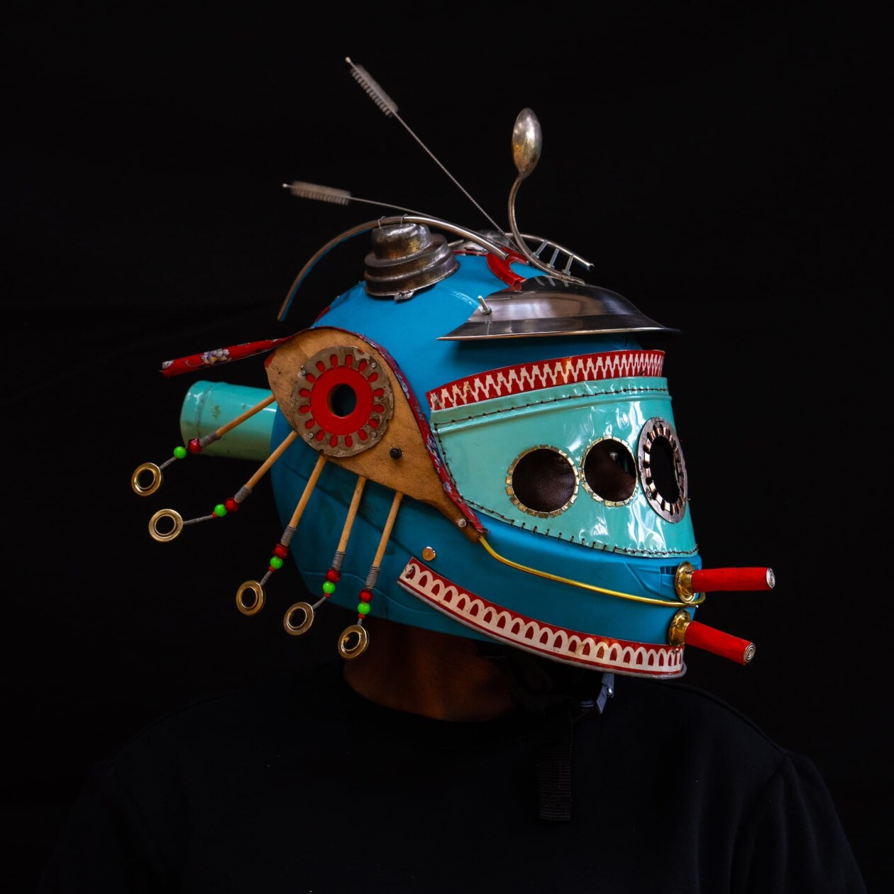 Cyrus Kabiru Crafts Intricate Masks And Goggles From Recycled Material (13)