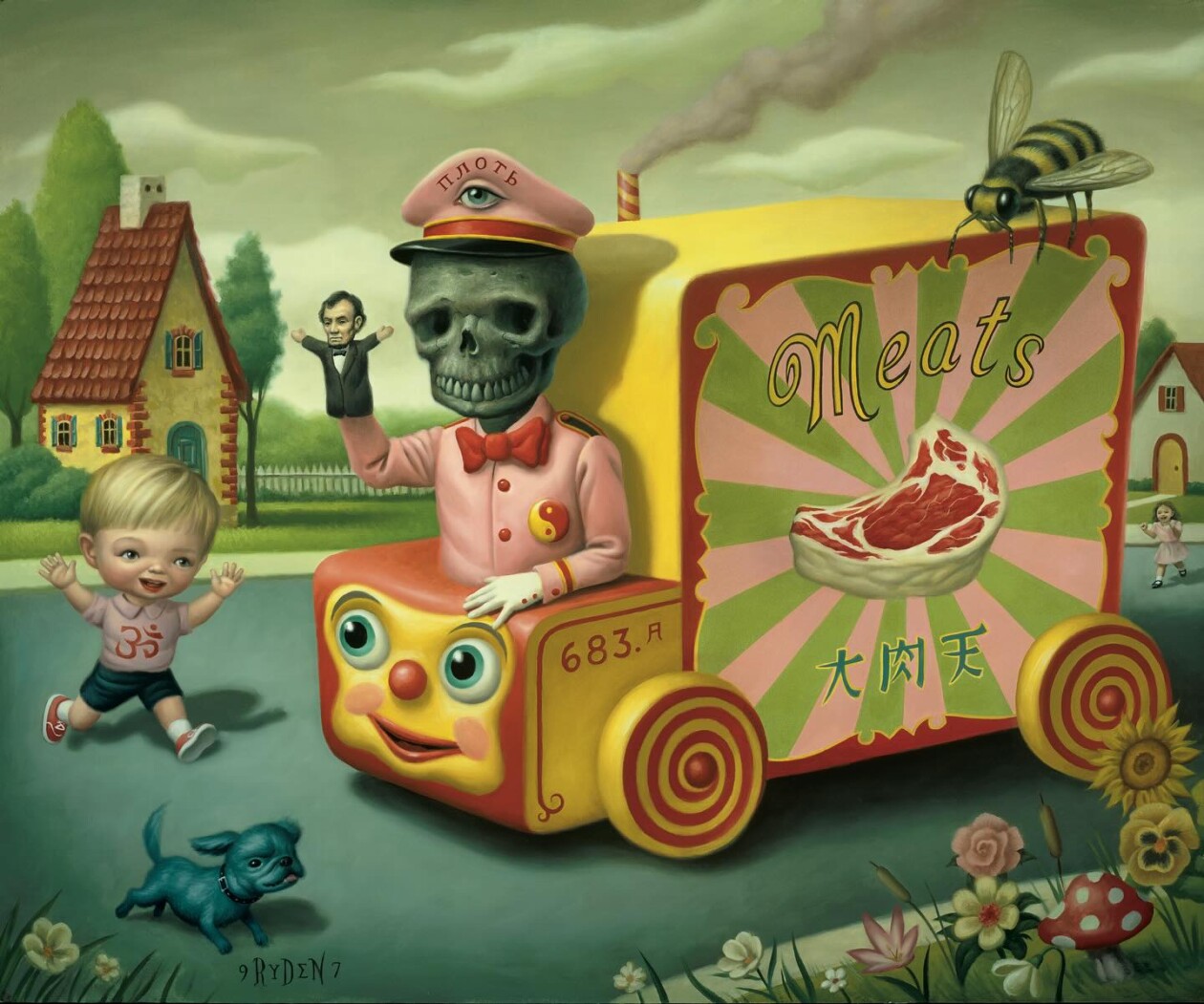 Mark Ryden Dark And Cute Disturbing Figurative Paintings Mark Ryden Dark And Cute Disturbing Figurative Paintings