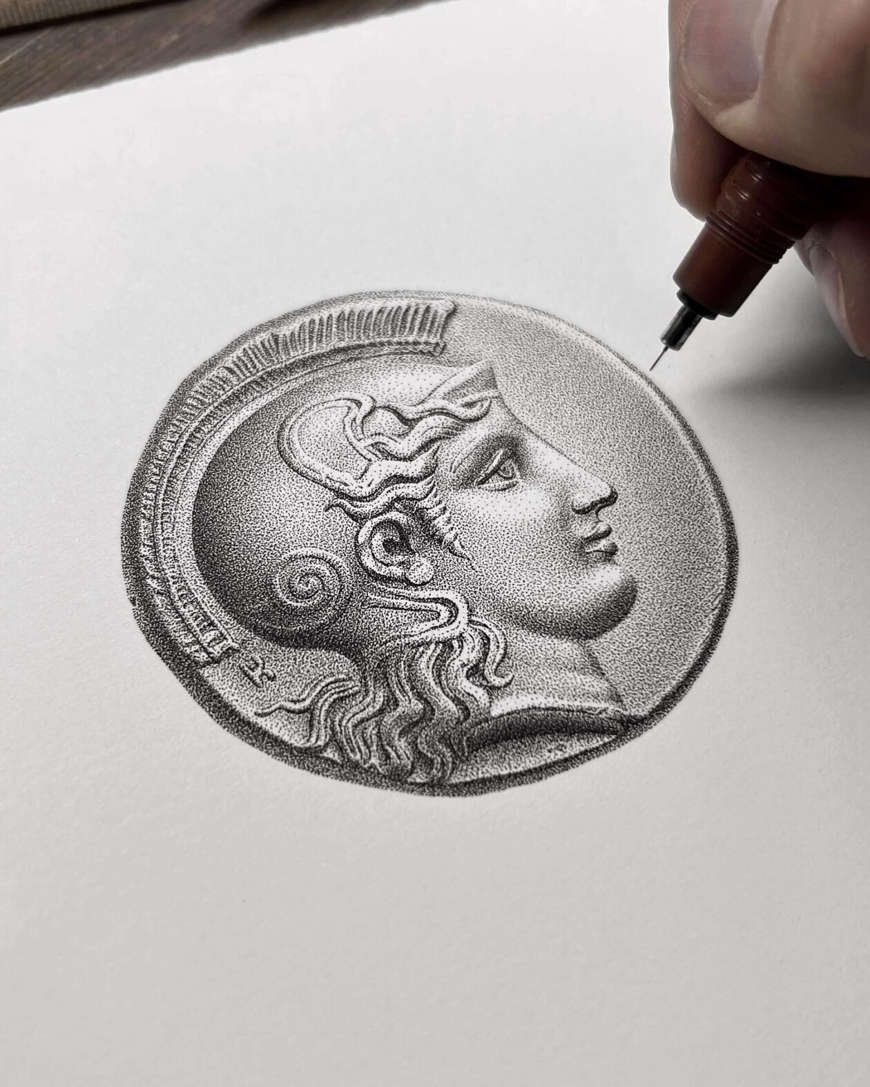 Detailed Stipple Illustrations Made Of Tens Of Millions Of Ink Dots By Xavier Casalta (11)