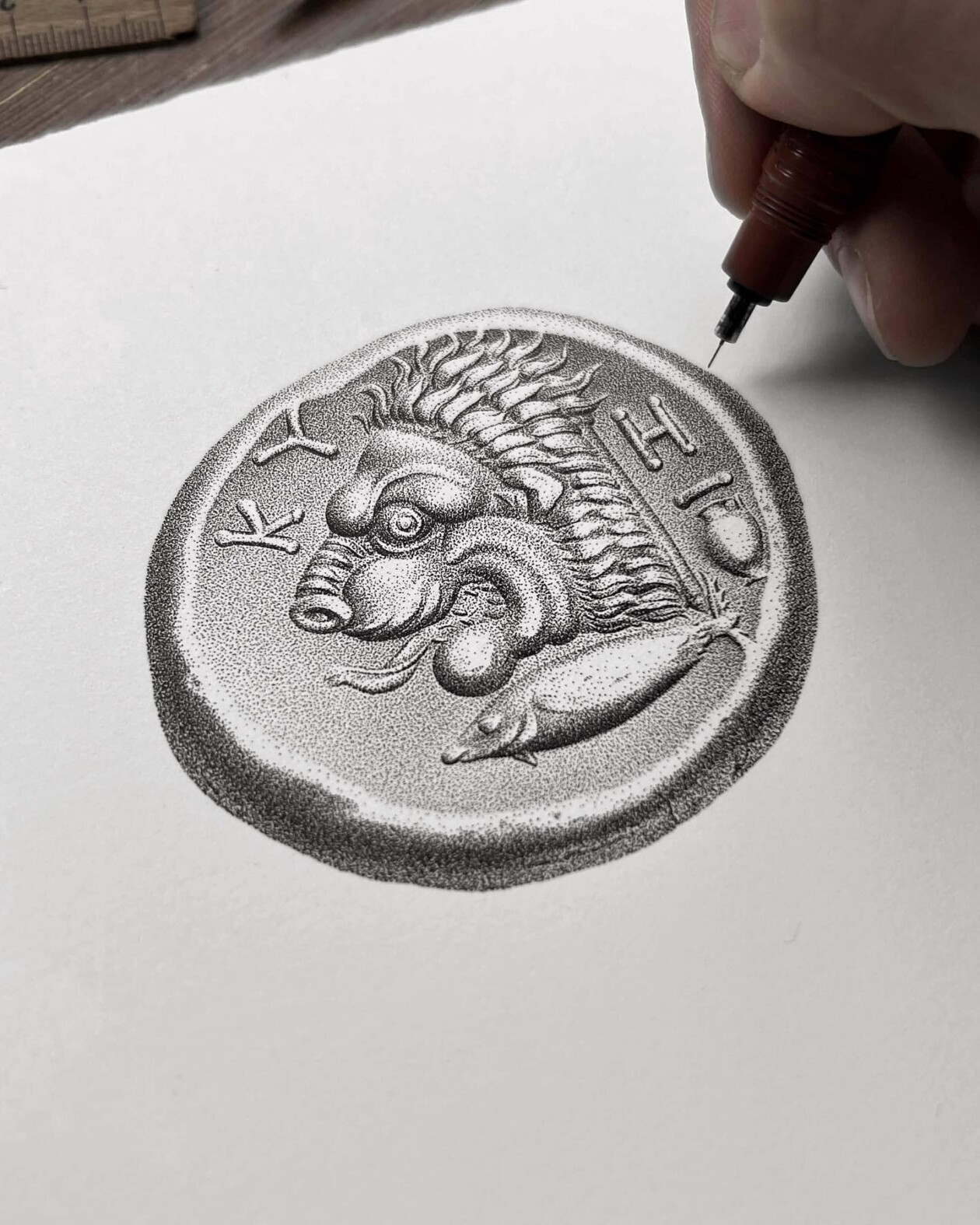 Detailed Stipple Illustrations Made Of Tens Of Millions Of Ink Dots By Xavier Casalta (12)