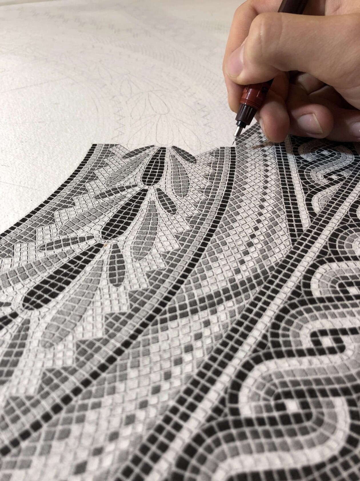 Detailed Stipple Illustrations Made Of Tens Of Millions Of Ink Dots By Xavier Casalta (17)