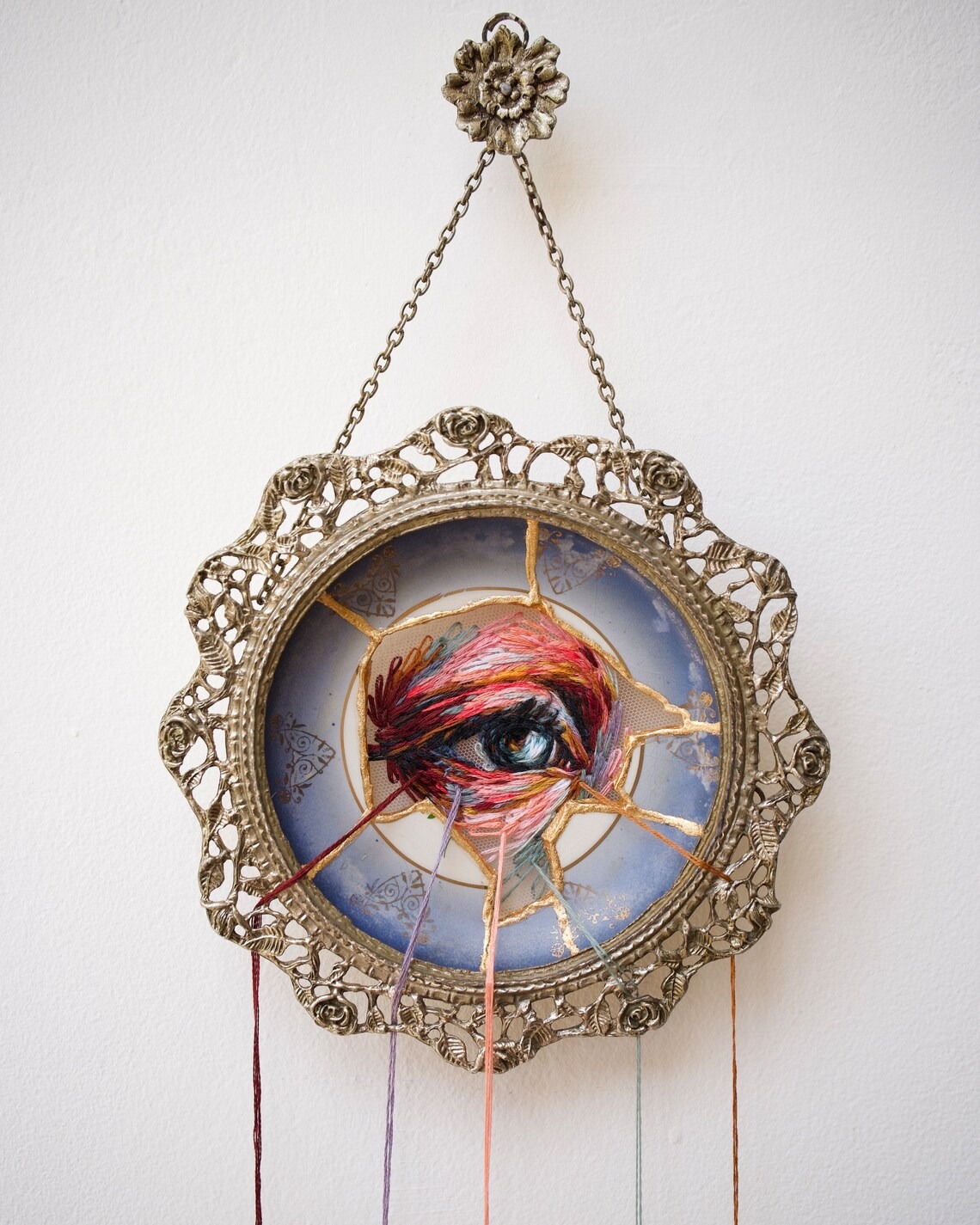Embroidered Kintsugi, Delicate And Meaningful Mixed Media Artworks By Kathrin Marchenko (3)