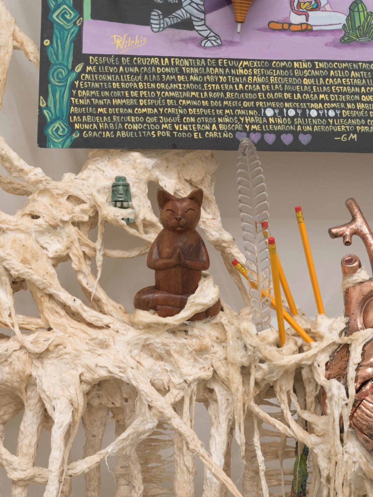 Faith And Healing, Mixed Media Sculptures That Reinterpret Traditional Retablos By Guadalupe Maravilla (5)