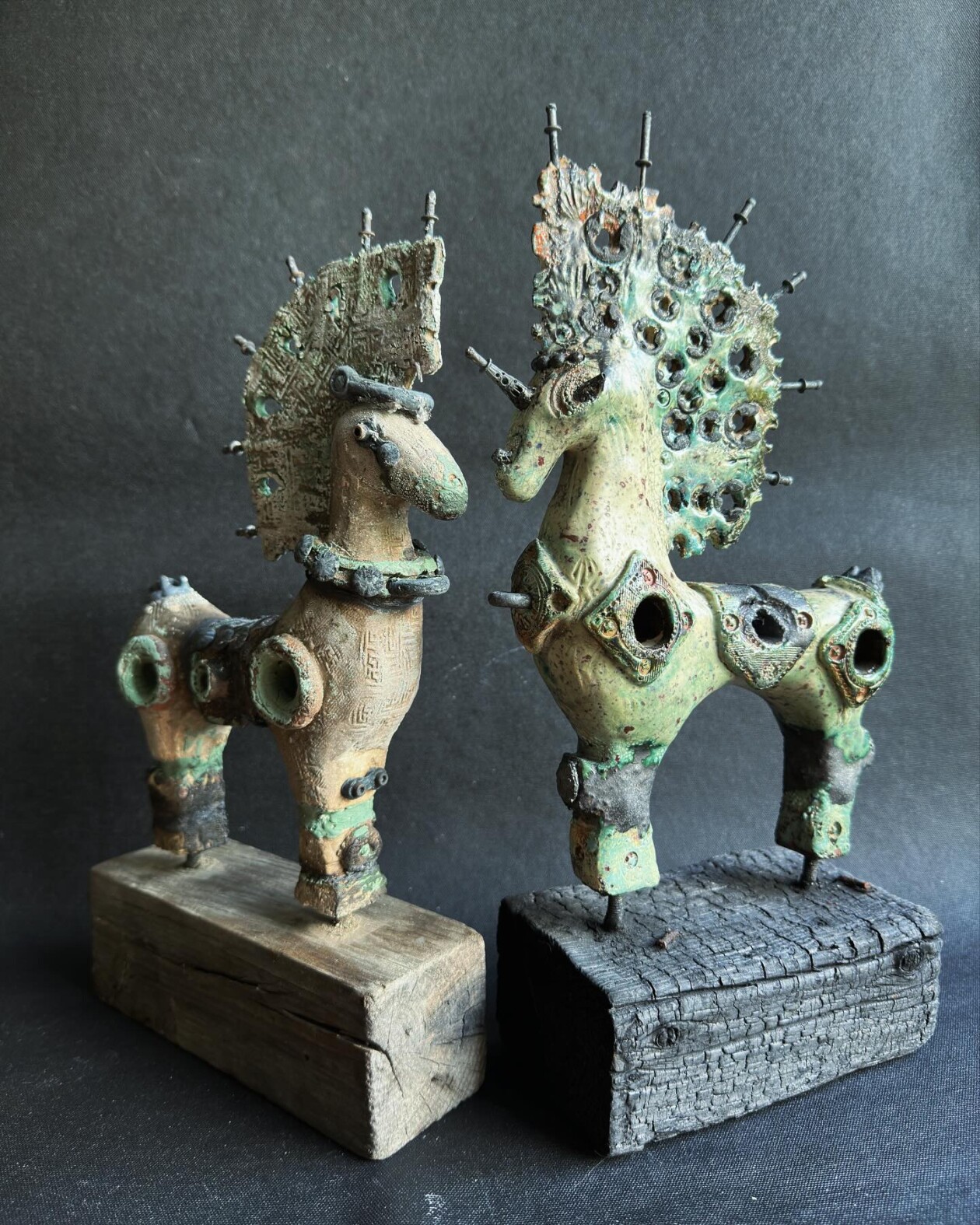 Fascinating Animal Ceramic Sculptures That Look Like Ancient Artifacts By Gul Sahin (14)