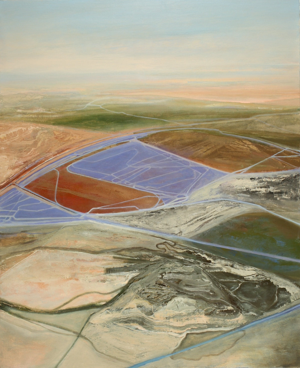 Fictional Landscapes, Mesmerizing Abstract Paintings By Philip Govedare (1)