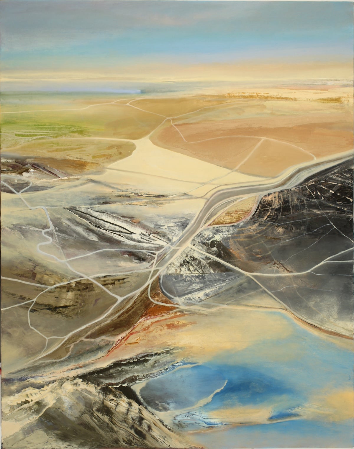 Fictional Landscapes, Mesmerizing Abstract Paintings By Philip Govedare (3)