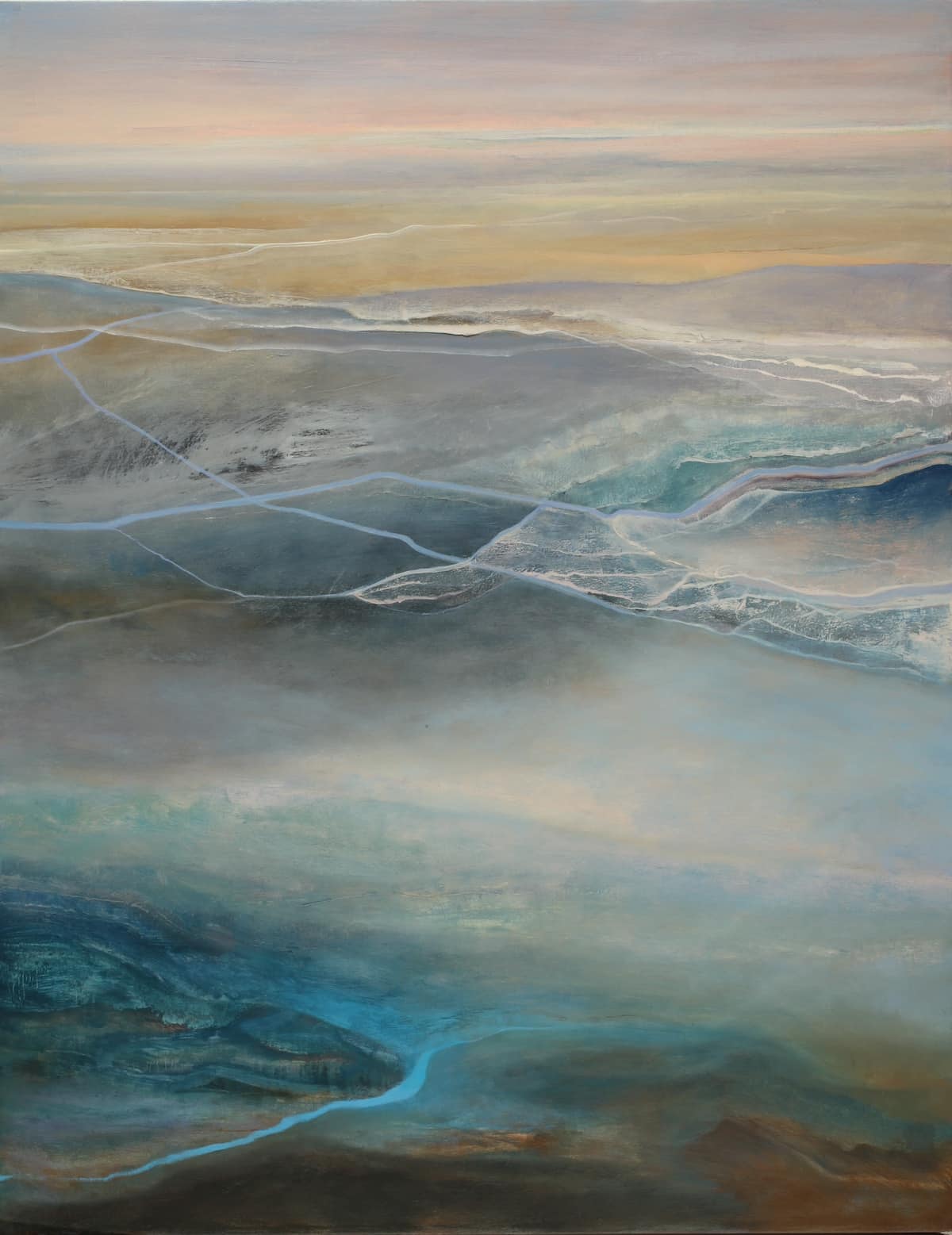 Fictional Landscapes, Mesmerizing Abstract Paintings By Philip Govedare (4)
