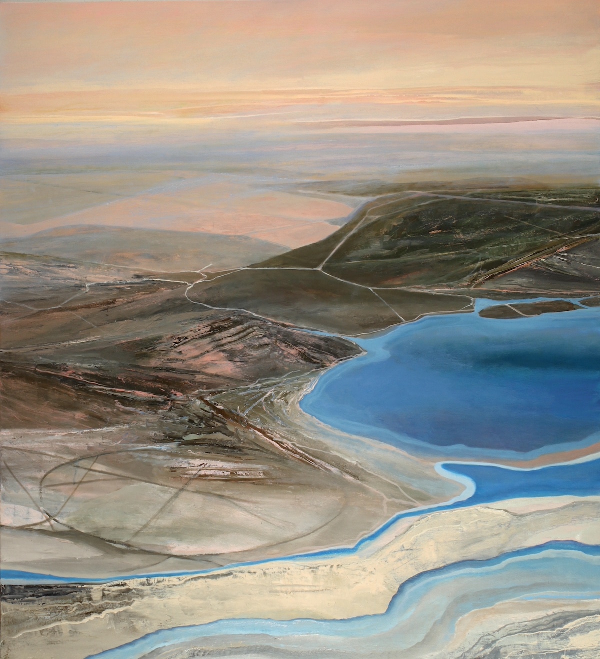 Fictional Landscapes, Mesmerizing Abstract Paintings By Philip Govedare (6)