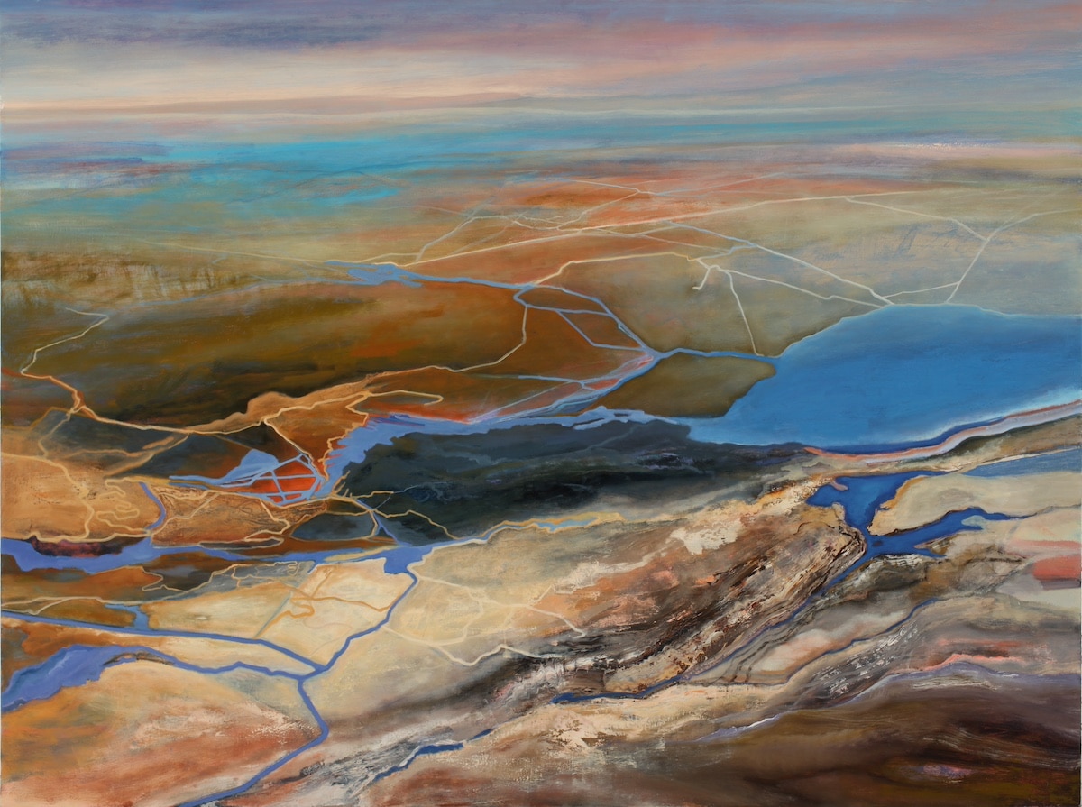 Fictional Landscapes, Mesmerizing Abstract Paintings By Philip Govedare (9)