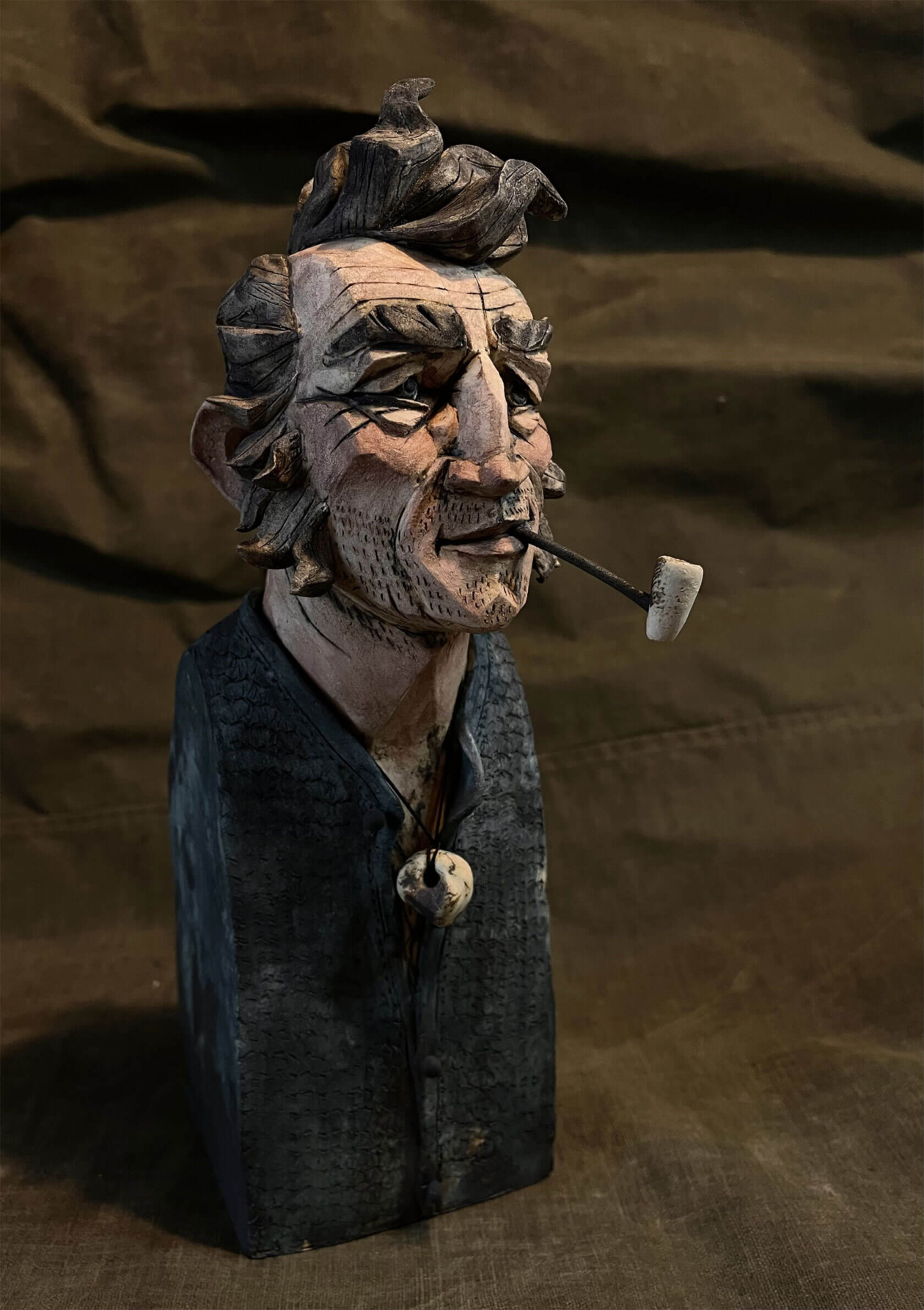Fishermen's Tales, Contemplative Sculptures By Joe Lawrence (10)