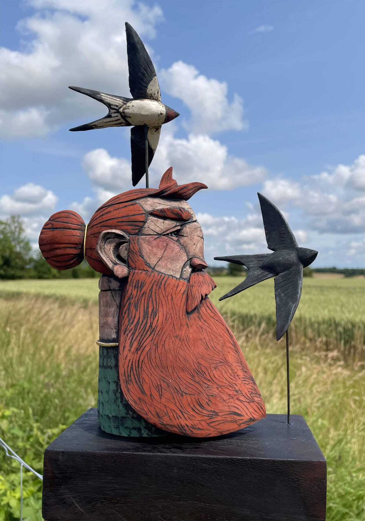 Fishermen's Tales, Contemplative Sculptures By Joe Lawrence (16)