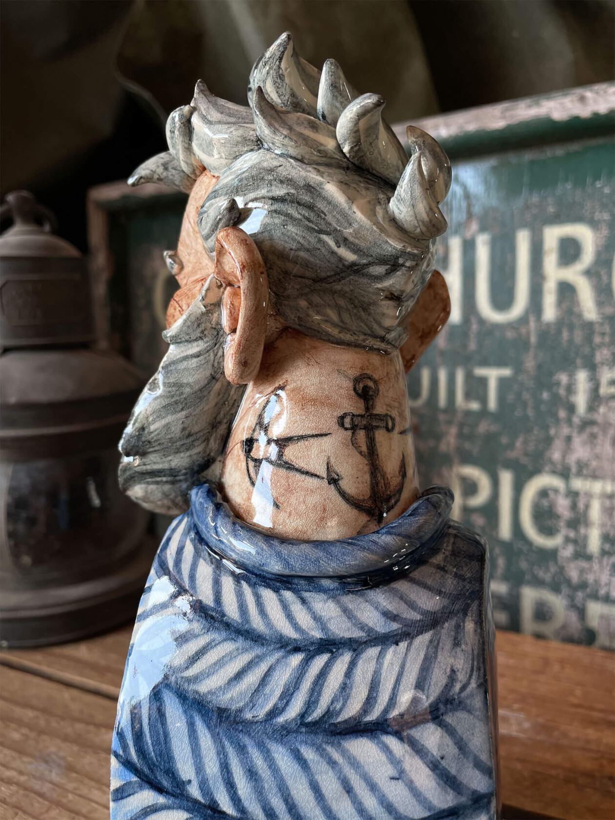 Fishermen's Tales, Contemplative Sculptures By Joe Lawrence (9)