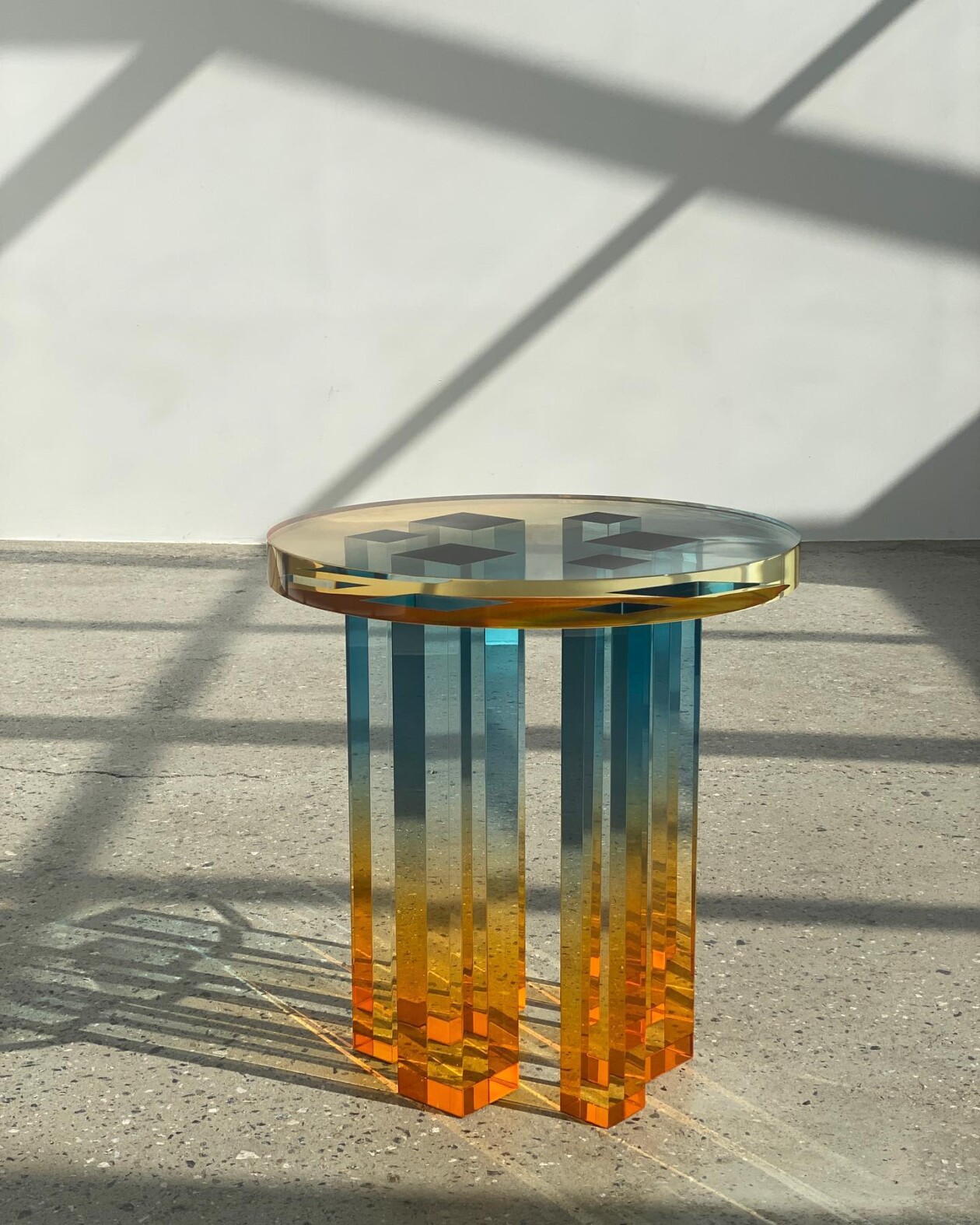 Gorgeous Sculptural Furniture Made Of Gradient Acrylic By South Korean Artist Saerom Yoon (14)