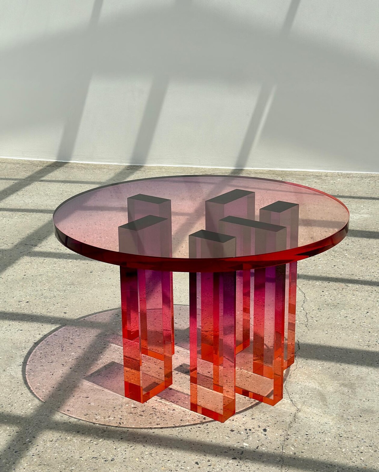 Gorgeous Sculptural Furniture Made Of Gradient Acrylic By South Korean Artist Saerom Yoon (15)