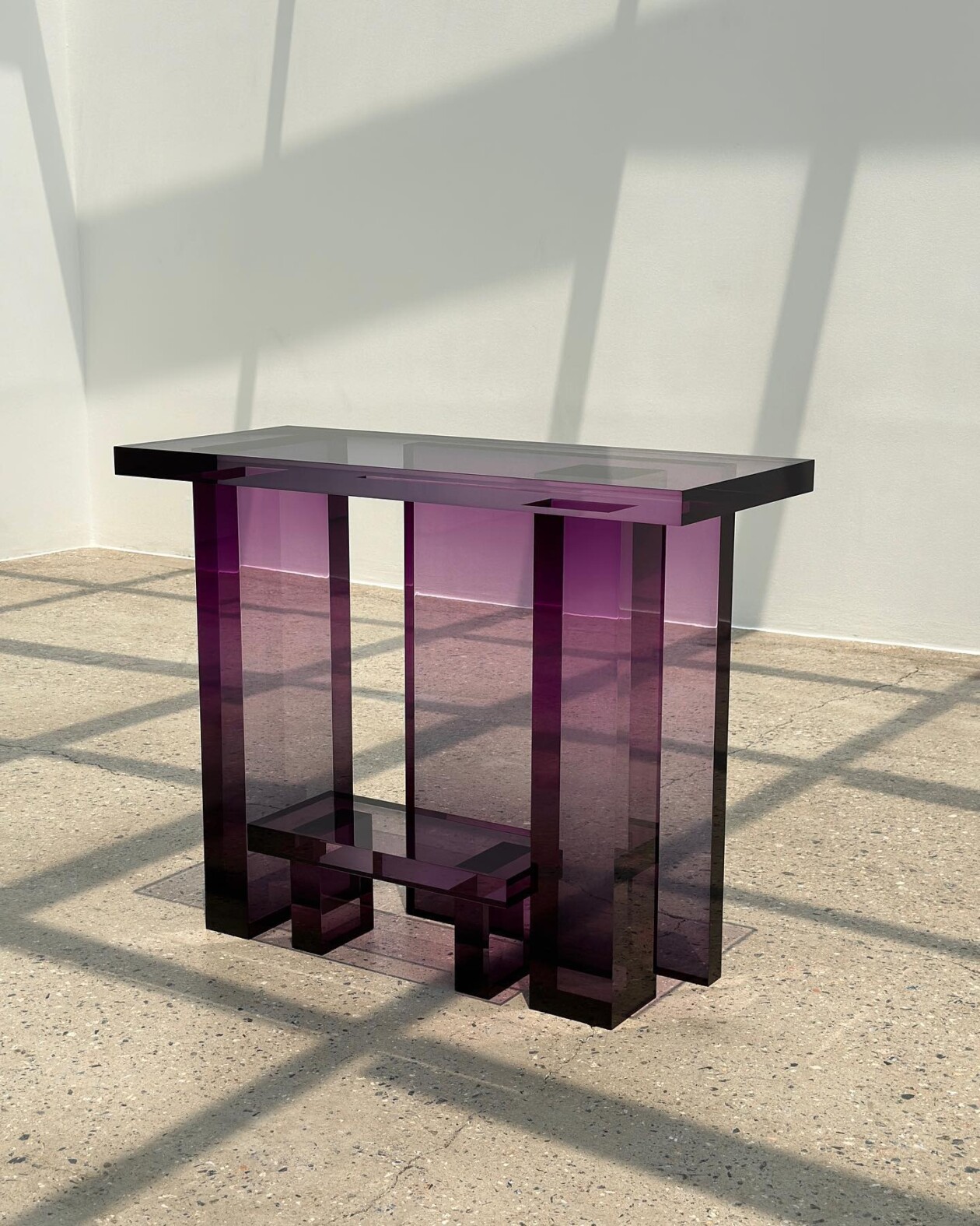 Gorgeous Sculptural Furniture Made Of Gradient Acrylic By South Korean Artist Saerom Yoon (17)