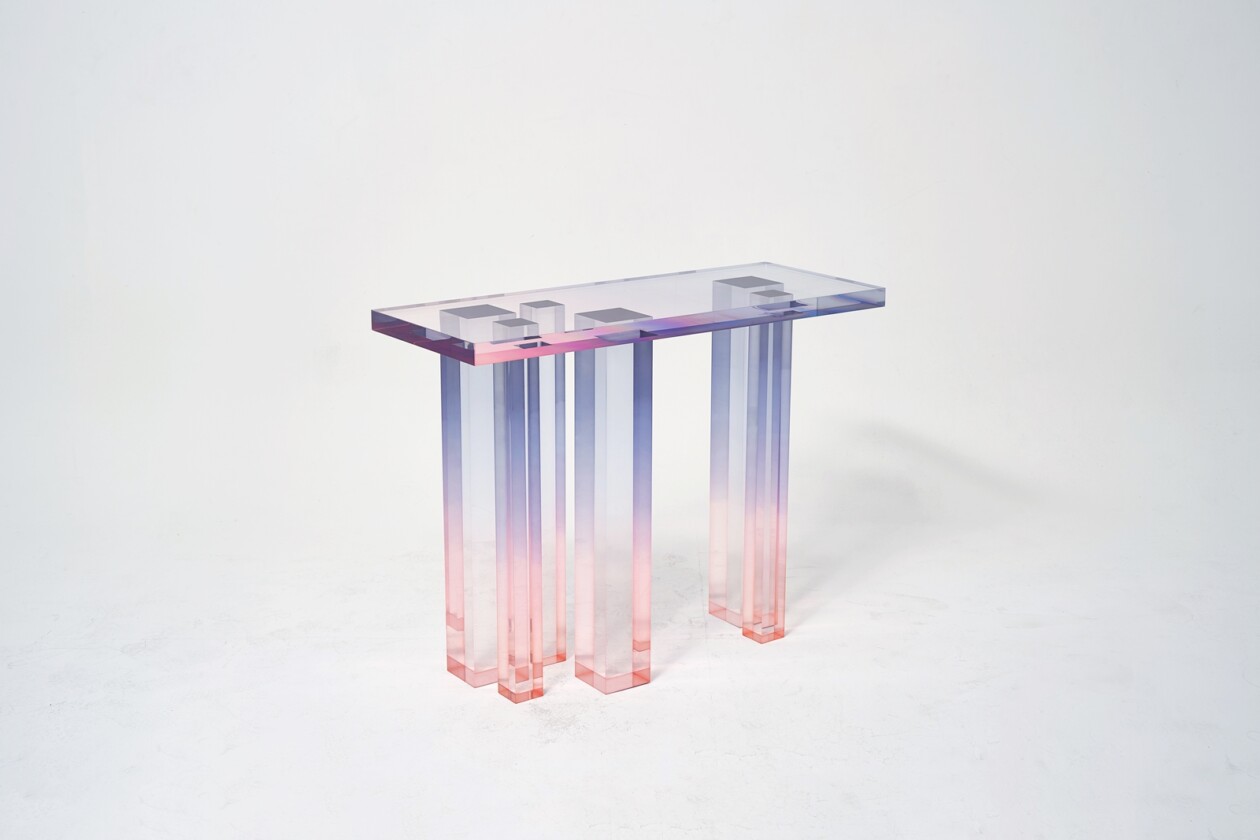 Gorgeous Sculptural Furniture Made Of Gradient Acrylic By South Korean Artist Saerom Yoon (2)