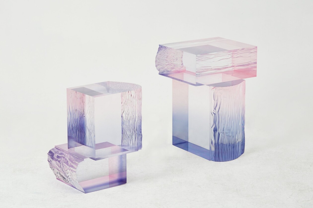 Gorgeous Sculptural Furniture Made Of Gradient Acrylic By South Korean Artist Saerom Yoon (5)