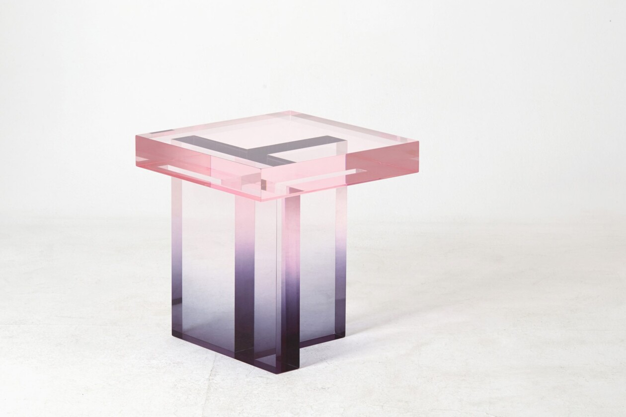 Gorgeous Sculptural Furniture Made Of Gradient Acrylic By South Korean Artist Saerom Yoon (6)
