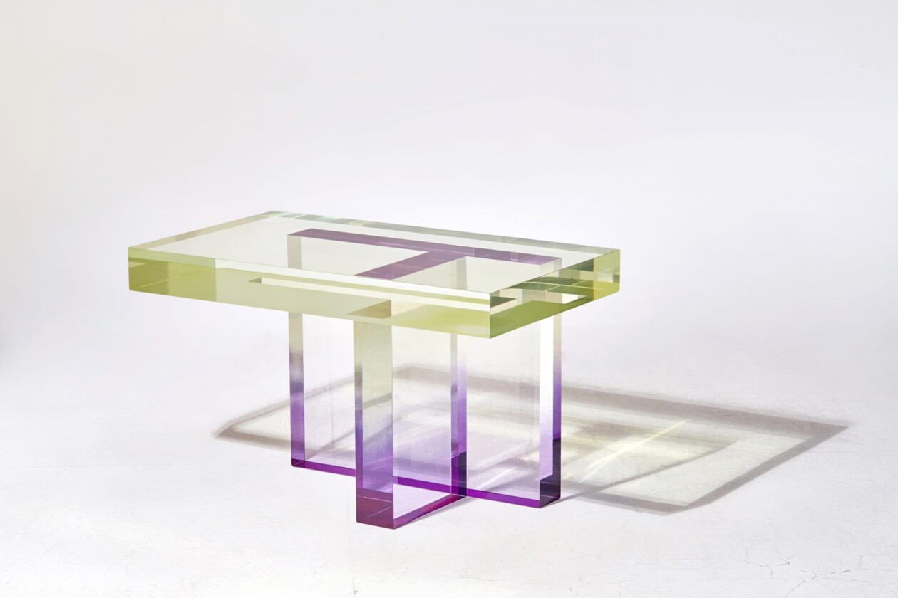 Gorgeous Sculptural Furniture Made Of Gradient Acrylic By South Korean Artist Saerom Yoon (7)