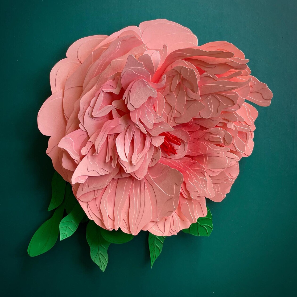 Gorgeously Intricate Floral Paper Cutting Sculptures By Joey Bates (18)